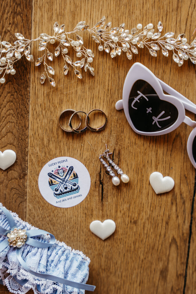 Something old, new, borrow, blue elopement details for the Dolomites