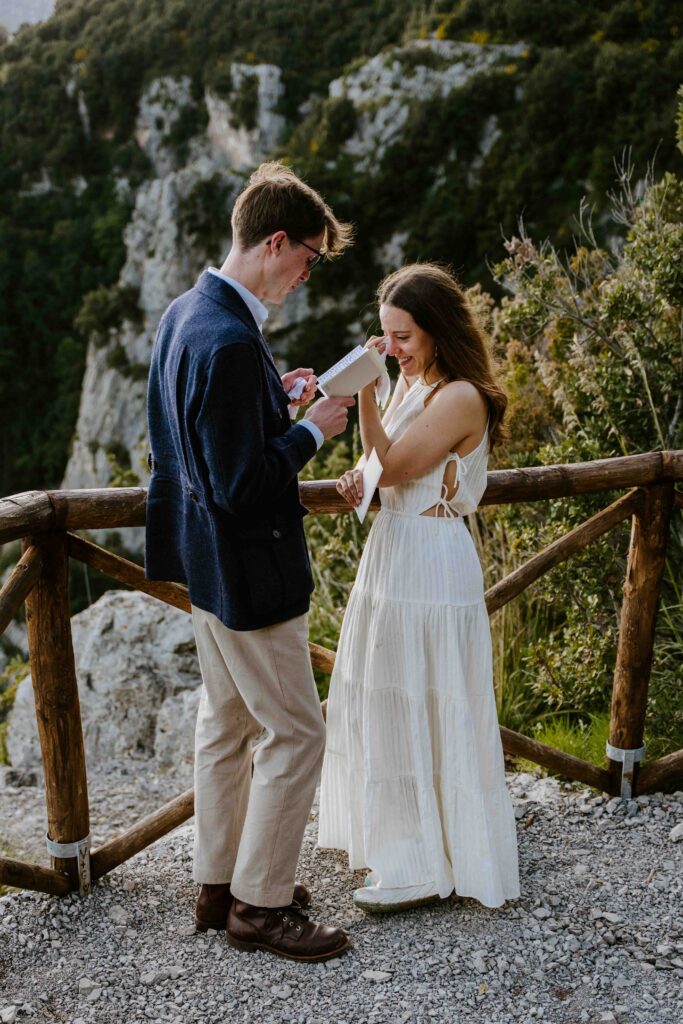How to elope on the Path of the Gods on the Amalfi Coast