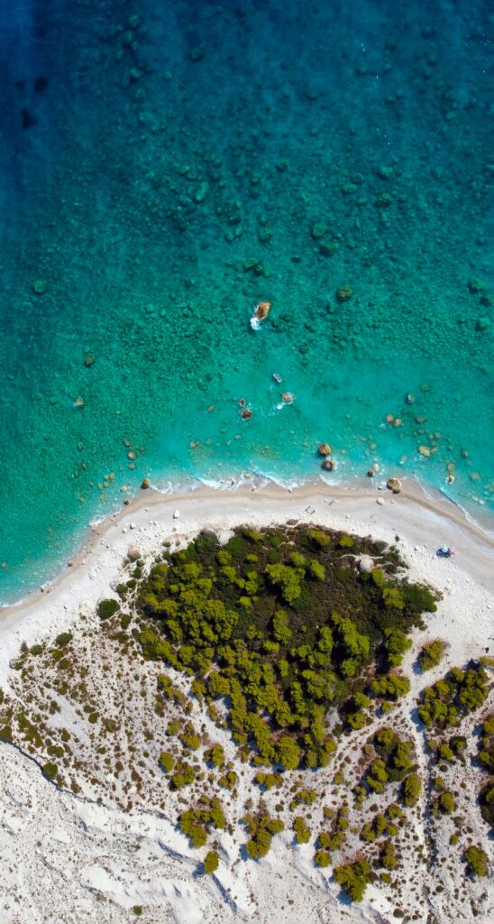 Beautiful beach in Albania